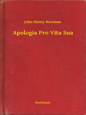 cover image of Apologia Pro Vita Sua